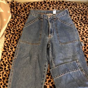 VINTAGE cargo capri jeans